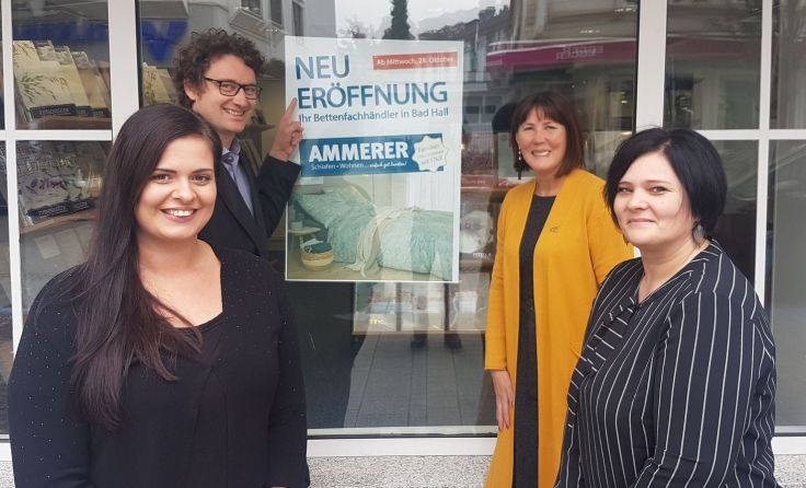 Das neue Team von Betten Ammerer in Bad Hall. Foto: privat