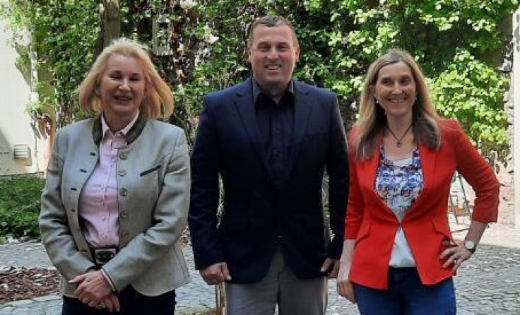 Von links: Evelyn Kattnigg, Helmut Zöttl, Irene Pumberger und Uwe Pichler (Foto: rh)