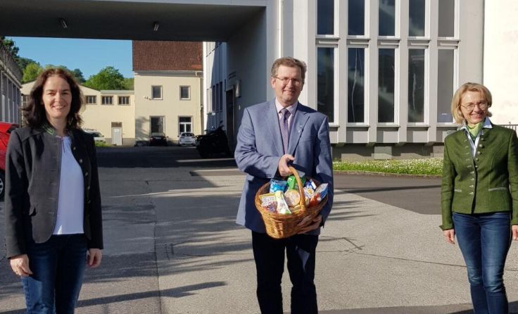 Von links: Regina Aspalter, Martin Stockenreiter und Edeltraud Huemer (Foto: privat)