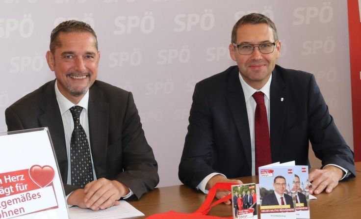 Christian Baumgarten (links) und Markus Vogl (Foto: SPÖ)