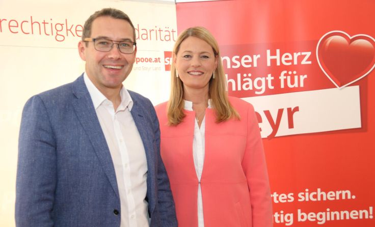 Markus Vogl, Kathrin Auer (Foto: SPÖ)