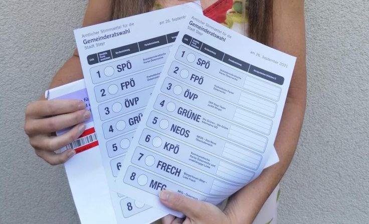 Ein Stimmzettel zu viel. (Foto: privat)