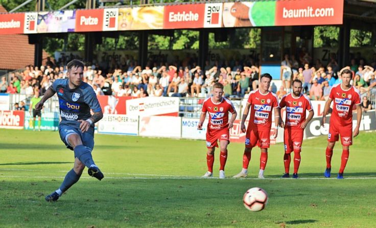 Rudi Durkovic traf im Derby per Elfmeter zum 1:1. (Foto: Hörmandinger)