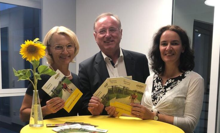 Von links: Edeltraud Huemer, Johann Singer und Regina Aspalter (Foto: privat)