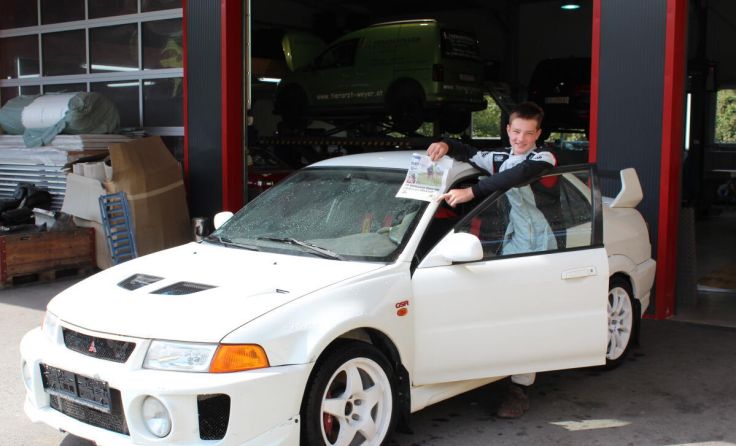 Motorsport-Talent Chris Holzner aus Weyer (Foto: privat)