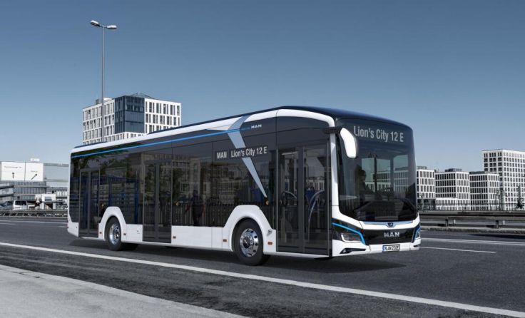E-Busse könnten künftig zum Steyrer Stadtbild gehören. (Foto: MAN)