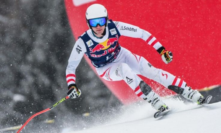 Max Mayrhofer auf der Streif in Kitzbühel (Foto: K.S.C./Jürgen Klecha)