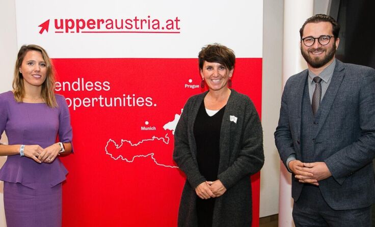Von links: Tanja Spennlingwimmer, Daniela Zeiner und Dan Dutescu (Foto: cityfoto/Pelzl)