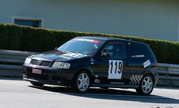Tobias Großalber bestreitet die Saison mit einem VW Polo. (Foto: Chris Payerhofer)