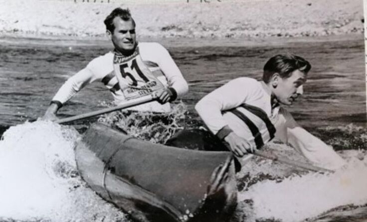 Werner Kerbl war als Wildwasser-Kanute erfolgreich. (Foto: privat)