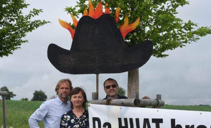 Von links: Roland Mayr, Gerlinde Winter und Paul Enzendorfer (Foto: Transithölle Steyr)