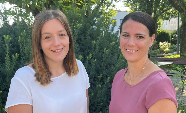 Vanessa Scharnreitner (links) und Nina Außermayr (Foto: Sarah Mehler)