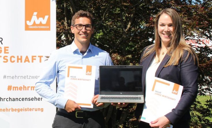 Markus Moser, Christina Hofmann (Foto: JW OÖ)