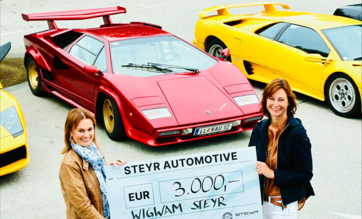 Birgit Pfefferl (links) und Wigwam-Geschäftsführerin Sonja Farkas (Foto: Martin Radlspöck)