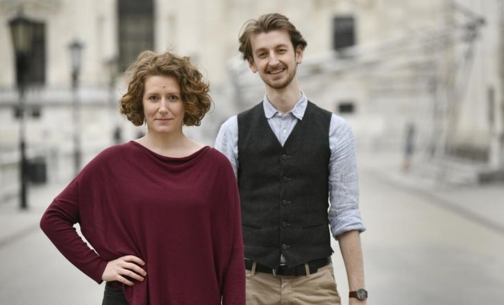 Katharina Rogenhofer und Florian Schlederer (Foto: Heribert Corn/Zsolnay)