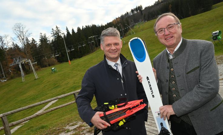 Andreas Hanger (links) und Johann Singer (Foto: www.eisenstrasse.info)