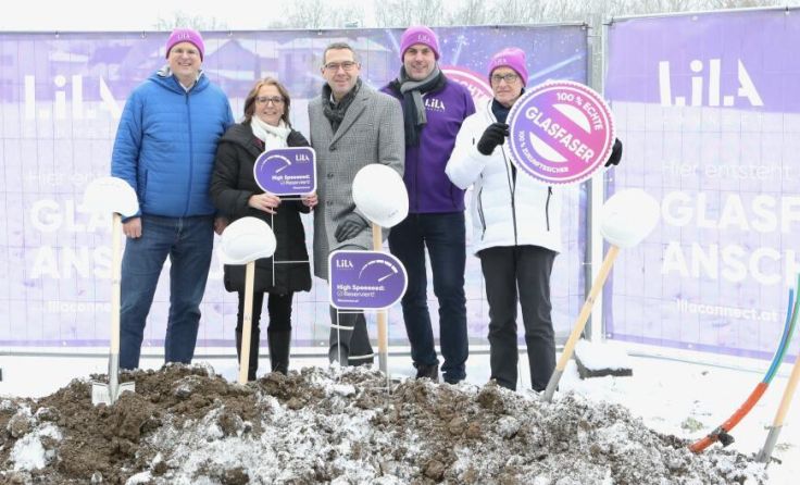 Spatenstich in der Gartenbauersiedlung (Foto: Klaus Mader)