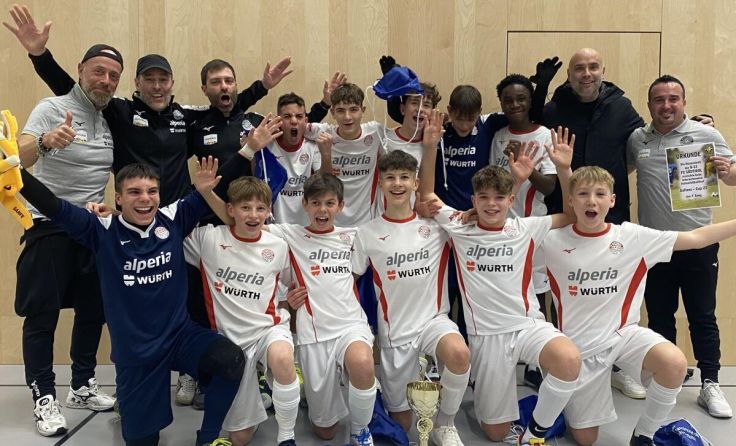 Die siegreiche U13 des FC Südtirol aus Bozen. (Foto: SV Gaflenz)