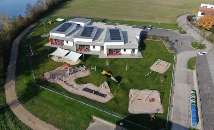 Der neue Kindergarten in Haidershofen (Foto: Hackl)