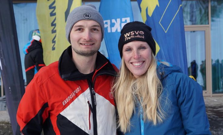 Daniel Lumplecker und Denise Dietl vom WSV Trattenbach (Foto: Ernst Würleitner)