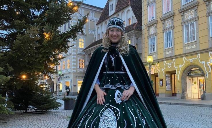 Christkindl Laura Müller (Foto: www.steyr-nationalpark.at)
