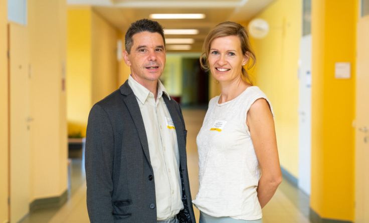 Thomas Köglberger, Gabriela Simmer (Foto: OÖG/Derflinger)