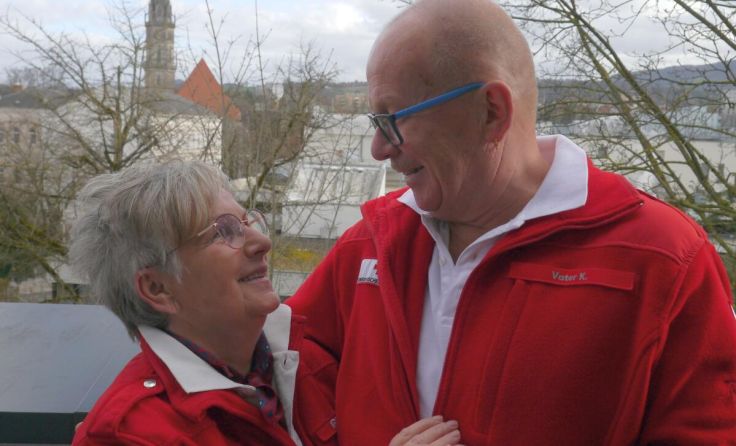 Gertrude Kreundl und Konrad Vater (Foto: OÖRK Steyr-Stadt)