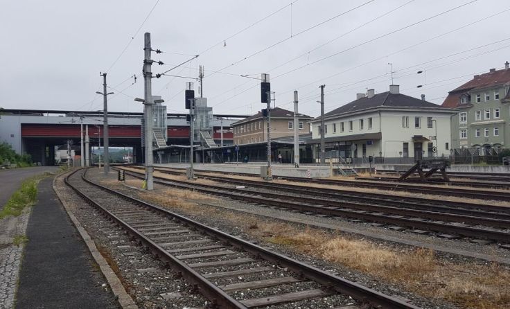 Der Steyrer Bahnhof (Foto: Tips)