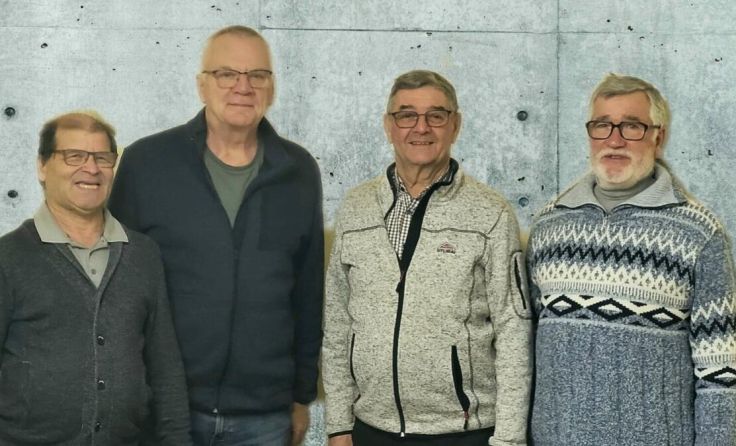 Von links: Thomas Blumenschein, Heinz Steininger, Karl Brandner und Franz Steurer (Foto: privat)