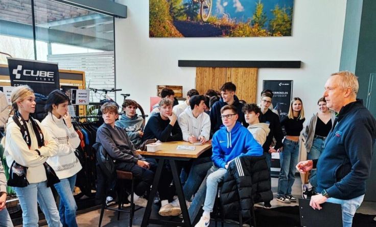 Besuch im Cube Store Steyr (Foto: privat)