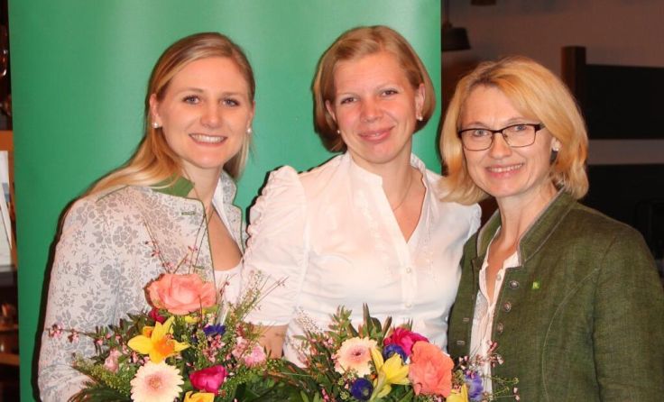 Von links: Anna Maria Ganglbauer, Ulrike Ahrer und Traudi Huemer (Foto: BBK KI-SR)