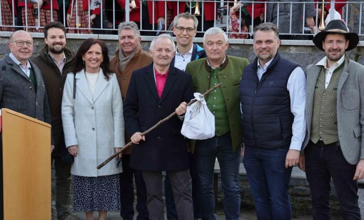 Die Bürgermeister der Kleinregion (Foto: Franz Putz)