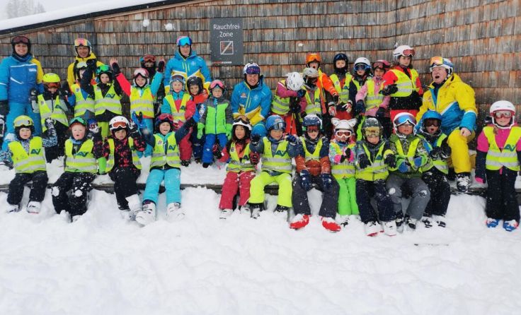 Skikursgruppe in Hinterstoder (Foto: privat)