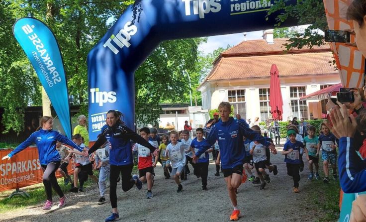 Tips ist wieder als Medienpartner beim Schlossparklauf dabei. (Foto: LAC Amateure Steyr)
