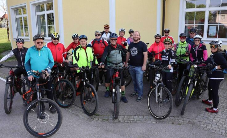 Organisiert werden die Radausfahrten von der Gesunden Gemeinde Behamberg. (Foto: Franz Putz)