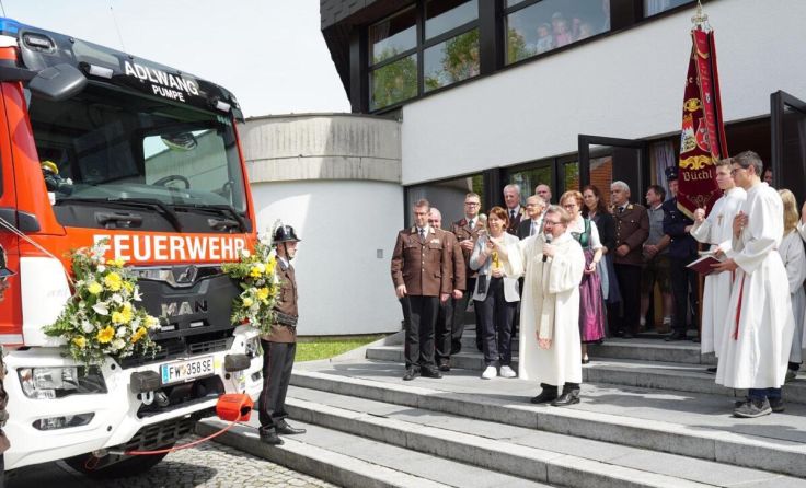 Die Feuerwehr Adlwang feierte ihr 130-jähriges Bestehen. (Foto: FF Adlwang)