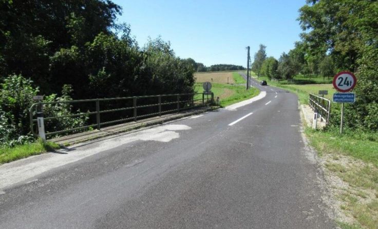 Die Kothmühlbrücke auf der Thann Straße wird neu gebaut. (Foto: Land OÖ)