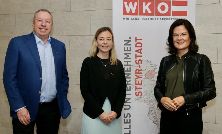 Von links: Eduard Riegler, Cornelia Schwabl und Bettina Stelzer-Wögerer (Foto: Klaus Mader)