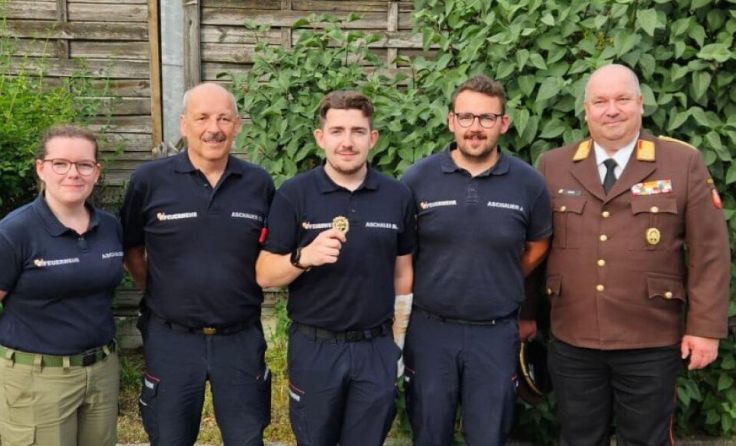 Mario Aschauer bestand die Feuerwehrmatura als Landessieger. (Foto: FF Garsten)