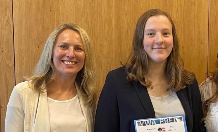 Betreuerin Elisabeth Radlgruber und Maja Buchegger (Foto: privat)