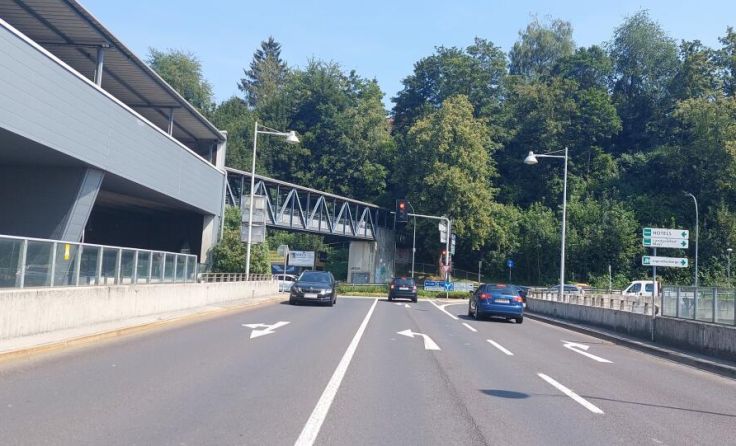 Die Straßensperre dauert von 29. Juli bis 9. August. (Foto: rh)