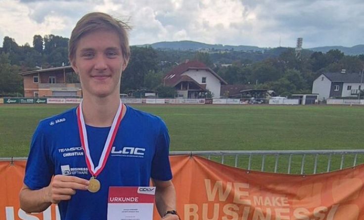 Christian Fehringer gewann einmal Gold und einmal Silber (Foto: privat)