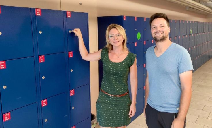 Direktorin Sieglinde Faschinger und Bürgermeister Michael Strasser (Foto: NÖMS Haidershofen)