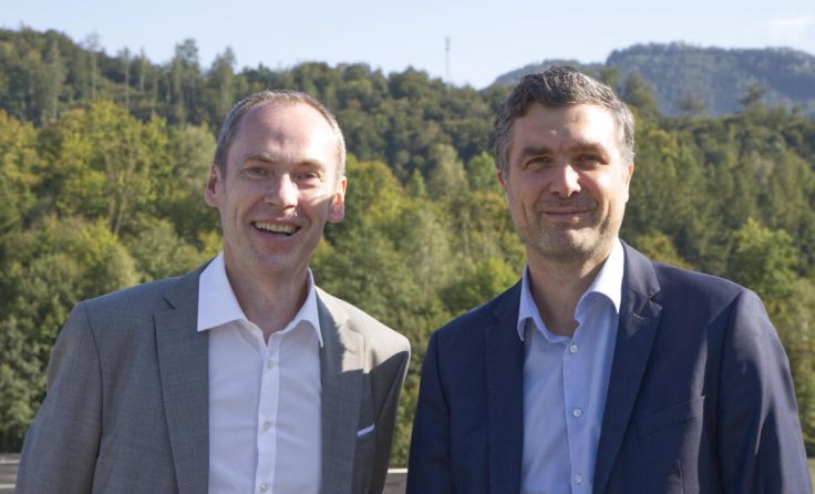 Maximilian Medl (links) und Andreas Kunsch (Foto: Ennskraft)