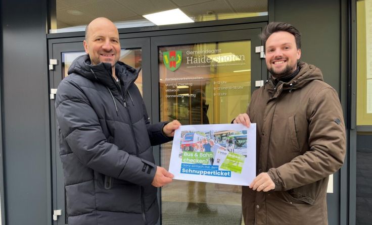 Roland Hadeyer (links) und Michael Strasser (Foto: Gemeinde Haidershofen)