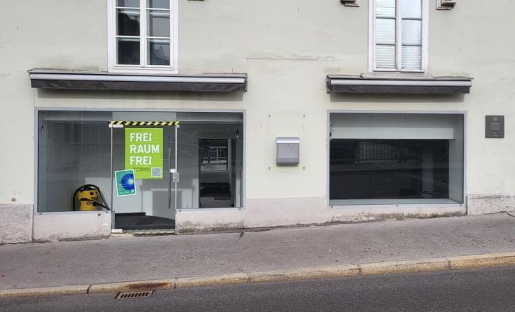 Das Geschäftslokal kann bis zu sechs Monate mietfrei genutzt werden. (Foto: TIC Steyr)
