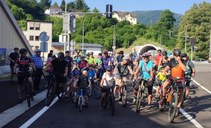 Tunnel-Durchfahrt in Weyer (Foto: privat)