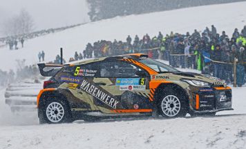 Neubauer/Gaßner mischten bei der Jännerrallye um die Stockerlplätze mit