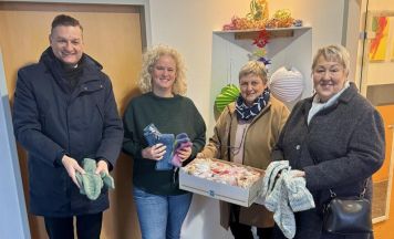 Seniorenring Kirchdorf strickte gegen die soziale Kälte