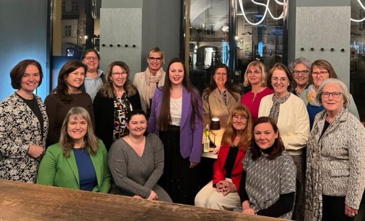 Steyrs ÖVP-Frauen im Siebensternehaus. (Foto: ÖVP Steyr)